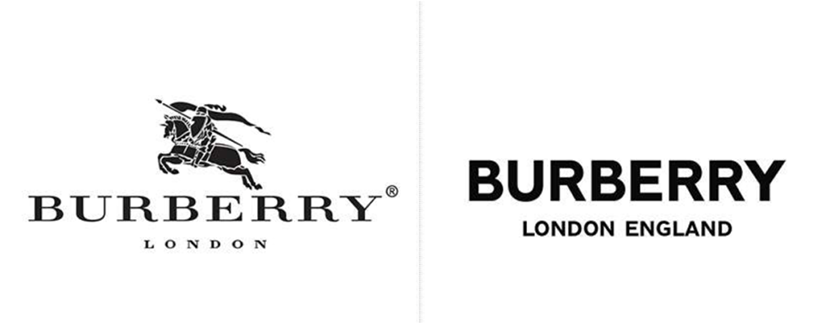 burberry新旧logo对比